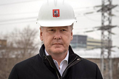 Мэр Москвы открыл новую станцию метро "Технопарк"