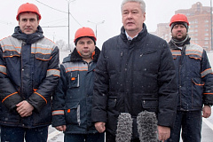 Собянин: Реконструкция развязки МКАД с Рязанским проспектом полностью завершена