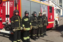Спасатели потушили пожар в Зюзине